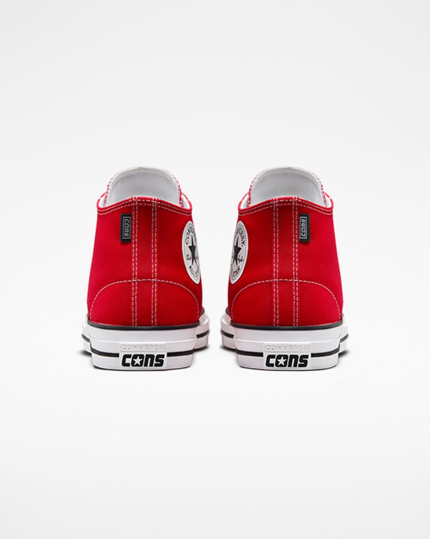 Men's Converse CONS Chuck Taylor All Star Pro Skate Shoes Red / White / Black | AU 013C4M